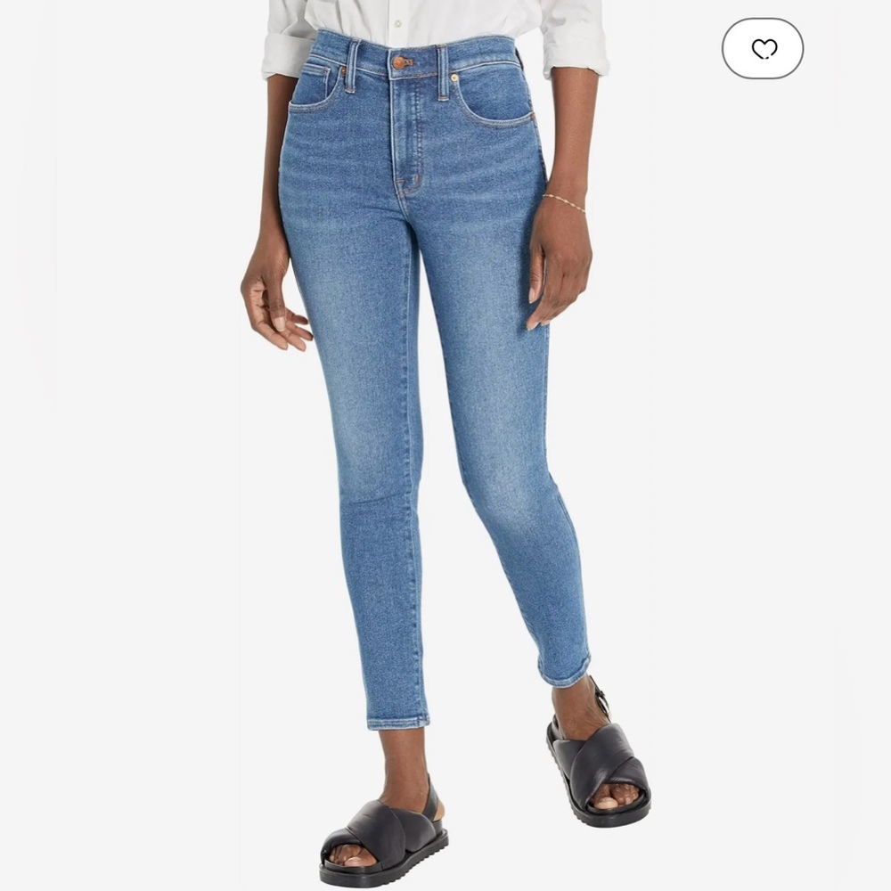 Madewell Skinny Jeans in Eardley Wash